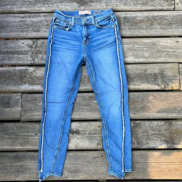 7 For All Mankind Skinny Ankle Jeans - Picture 1 of 8